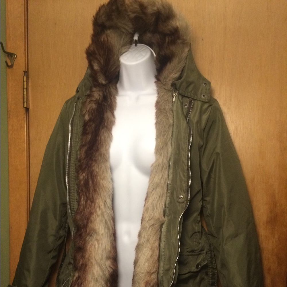 Furlined jacket